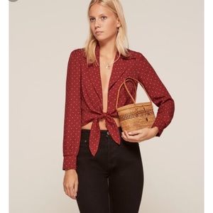Reformation Dottie Top